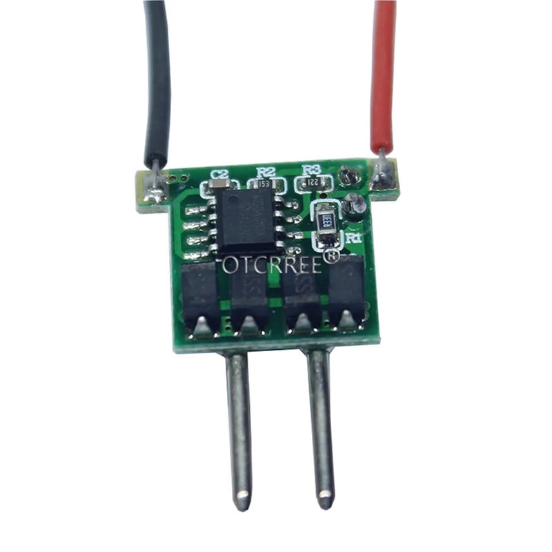 10 قطعة DC DC 2 دبوس MR16 سائق LED مصدر طاقة 1 إلى 3 × 1 واط - Image 4